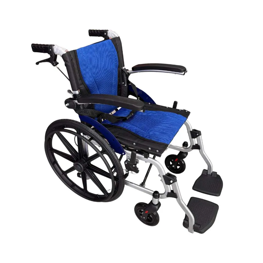 Silla de Ruedas Estándar de Aluminio BlueFlex Pro